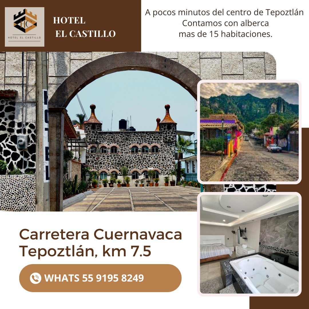 Entrada interior del Hotel El Castillo